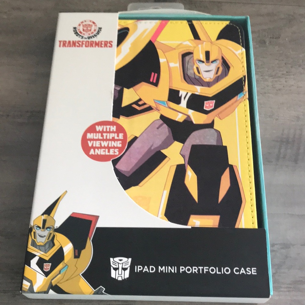 NIB Transformers Bumblebee IPad Mini case
